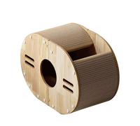 Rascador de papel corrugado para gatos, tabla de cama para gatos y gatitos, resistente al desgaste, protección de muebles para mascotas pequeñas y medianas