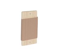 Rascador de pared, en madera y sisal, 40 x 19 cm, montaje en pared (árbol rascador para gatos para colgar)