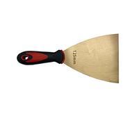 Rascador de pared Espátula for masilla de cobre, hoja flexible for paneles de yeso, masilla, calcomanías, papel tapiz, horneado, masilla, parches y pintura, 100 mm (Size : 125mm)