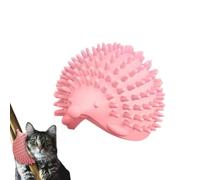 Rascador de pared para gatos con hierba gatera, rascador para gatos | Peluquero de esquina para gatos duradero de polipropileno con respaldo adhesivo y tornillos opcionales