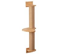 Rascador de pared para gatos montado en la pared | Rascador de árbol, ahorro de espacio, bastón de escalada montado en la pared, rascador para gatos para mascotas