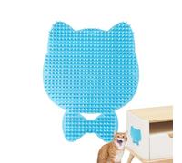 Rascador de pared para gatos, peine rascador de pared para gatos, peine rascador de esquina para gatos, cuidado personal para gatos, cepillo masajeador de 17,5 x 14 cm para ahorrar espacio para gatos