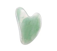 Rascador De Piedra De Jade Natural, Herramientas De Masaje Gua Sha Para Desguace De Meridianos Del Cuerpo, Estiramiento Facial, Adelgazamiento, Desintoxicación De La Piel, Belleza,Gua Sha Verde Claro