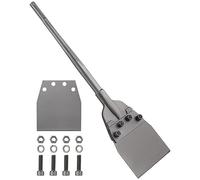 Rascador de piso SDS Max con hoja reemplazable, brocas de extracción delgadas Firecore de 6 pulgadas, herramienta de cincel para taladro de martillo giratorio SDS Max, brocas de pala de acero para