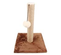 Rascador de poste colgante para mascotas, juguete interactivo pequeño para interiores