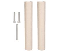 Rascador de poste para gatos | Rascador de sisal para gatitos, 8 mm, agujeros de tornillo, juguete interactivo para entrenamiento, relajación, juego en interiores, escalada y aburrimiento