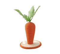 Rascador de Zanahoria for Gatos, Estante Vertical de sisal for Escalar, Juguete for Gatos, Garra cilíndrica for moler(Small Carrot 1pc)