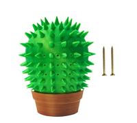 Rascador decorativo de pared con forma de cactus, herramienta de aseo para gatos activos, gatos, garras, tablero de cactus
