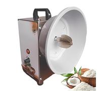Rascador eléctrico de coco, máquina de procesamiento vertical, velocidad ajustable, salida de 35 kg/h, uniforme, para tiendas de postres y bebidas