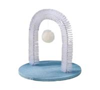 Rascador Facial Para Gatos - Masajeador Rascador Para Mascotas Con Tabla - Poste Rascador Masajeador Quita Pelos Juguete Para Cabeza Y Espalda De Gatitos