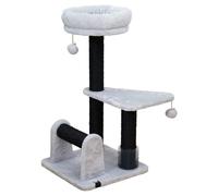 Rascador Florida Gris Para Gatos De Europet Bernina 38x38x69cm Con Juguete