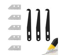 Rascador Juntas Azulejos, 8 pcs Sustitución de herramientas de eliminación de lodo de cemento Reemplazo de piezas para Quitar Lechada de Azulejos y Baldosas