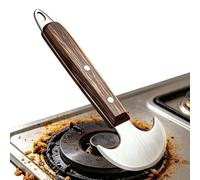 Rascador limpiador herramienta | Desengrasante multiusos reforzado con mango de madera, rascador para hornillos - Para ventanas, paneles de yeso, coche, cocina, horno, suelo, pintura y hornillos
