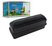 Rascador magnético para acuarios, limpiador de cristales para peceras, aspiradora de grava de doble cara para acuario, cepillo magnético de limpieza de vidrio, cepillo de limpieza de ventanas