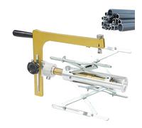 Rascador manual giratorio de tubos de polietileno, cepilladora de bordes de tubería de aleación de aluminio, herramienta de raspado externo para eliminar la capa de oxidación, soporte de hoja