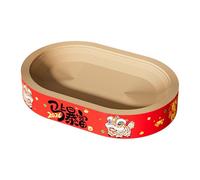 ＡＷＨＡＯ Rascador Ovalado, Diván, Sofá Multiusos, Poste Rascador para Gatos para Rascar, Dormir Y Descansar Al Aire Libre, XXL