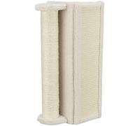 Rascador para esquinas interiores 15 × 50 × 15 cm beige