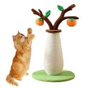 Rascador para gatos adultos interior con base de peluche antideslizante con