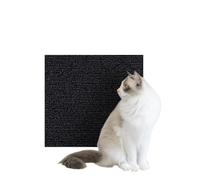 Rascador para Gatos Alfombrilla autoadhesiva for rascar Gatos, Recortable, for Esquinas de Pared, for rascar sofás y Muebles.(Black,40X100CM)