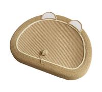 Rascador para gatos, cama para gatos Scratch Lounge, bonita caja de rascar sisal en forma de ratón con bola de juguete | duurable para gatos, juguete de entrenamiento, accesorios para gatos, cama para