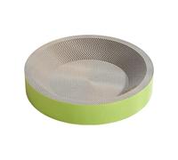 Rascador para gatos - Cama para rascar gatos de 50 x 9 cm, tabla de rascar para gatos, cartón corrugado 100% reciclado, cama con hierba gatera natural, accesorio robusto para caat