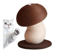 Rascador para gatos con diseño de hongos, rascador de sisal para gatos, protector de muebles para entrenamiento de comportamiento, área de juego, apartamento, hogar, sala de estar