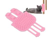 Rascador para gatos de esquina de pared, cepillo para gatos de masaje de esquina,Herramienta de masaje con peine de pared para gatos - Herramienta de masaje con correa ajustable para arañazos de silic