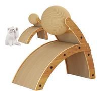 Rascador Para Gatos En Forma Pet Cat, Rascador Vertical De Bolsas Para Gatos, Tablero Rascador Con Bola Rascadora Para Gatos, Poste Rascador Vertical Para Gatos A Prueba De Arañazos Con Bola, Juguete