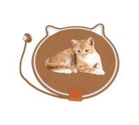 Rascador para Gatos Esterilla Juguete Pelota Cuerda Algodón Natural