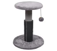 Rascador Para Gatos Flamingo Bea Gris 32x32x40,5 Cm Con Masaje Y Bola