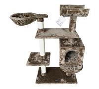 Rascador para Gatos Gloria Jarama Árbol Marrón Madera Papel Sisal (35 x 100 x 60 cm)