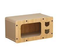 Rascador para gatos - Juguete moderno para gatitos lindos, gran superficie de descanso con función rascadora, para apartamentos, casas de alquiler, salón, todas las razas de gatos, pequeños, medianos