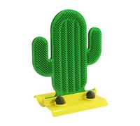 Rascador para gatos, juguete rascador de cactus para gatos, poste rascador de forma única con hierba gatera, molinillo de garras para interiores para mascotas pequeñas y medianas, juego interactivo