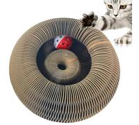 Rascador para Gatos Magic Organ - Almohadilla Rascadora Reversible para, Herramienta Interactiva para Ejercicio Físico Mental | Juguete para Gatos con Almohadilla para Rascar | para Mascotas D