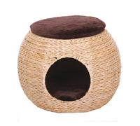 Rascador para gatos modelo Natural Nutshell con cojín extraíble para gatos Croci