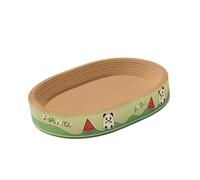 Rascador para Gatos Muebles Rascadores Cama para Mascotas Sofá de Cartón Que Libera de Rascado Adecuado para Gatitos Y Gatos de Todas Las E, Ovalado XL