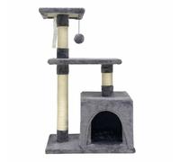 Rascador para Gatos POPPY 50 x 30 x 80 cm Gris