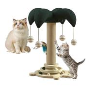 Rascador para gatos | Rascador de sisal para gatos | Circuito de bolas rodantes Torniquete de juguete de escalada para gatos grandes en casa