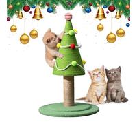 Rascador para gatos, rascador para gatos, árbol de Navidad, rascador para gatos de sisal, rascador para gatos adorno navideño, rascador para gatos de dibujos animados, rascador para gatos estéticos