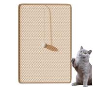 Rascador para gatos, tabla rascadora para gatitos con bolas de juguete, protector vertical de sisal para muebles de pared de esquina, sofá, gato, mascota aburrida para interiores