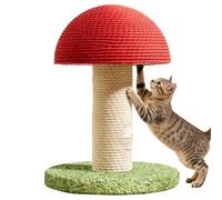 Rascador para Gatos Torre De Sisal con Forma De Champiñón | Árbol Rascador Para Gatos Para Ejercicio De , Estimulación Mental, Del Aburrimiento, Hogar, Apartamento, Interior, Exterior,
