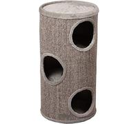 Rascador para Gatos - Torre para Gatos Flamingo Greta - 36x36x70 cm - Torre Estable con 3 Pisos, Cojines Suaves y Superficie de sisal