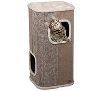 Rascador para Gatos - Torre para Gatos Flamingo Greta - 37x37x72 cm - con sisal Resistente y Cojines Suaves