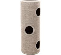 Rascador para Gatos - Torre para Gatos Flamingo Greta - 38x38x100 cm - con 3 Pisos, Superficie de sisal y Cojines mullidos