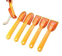 Rascador Para Limpieza | 5 Piezas Herramienta Quitapegatinas De Larga Duración - Herramienta Despegadora Eliminador de Calcomanías para Metal Hogar Cocina Garaje Pared Vidrio Piedra Cemento Estufa Car
