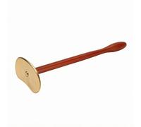 ＡＷＨＡＯ Rascador Taiji Automasaje Rascador Mango Largo Manual Herramienta Masaje, Tablero De Gua Sha De Tai Chi De Palisandro Rojo Y Latón Modelo Largo