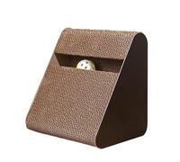 Rascador triangular para gatos que ahorra espacio, con bola giratoria para interacción, diversión y garras de salud, juguete triangular para gatos