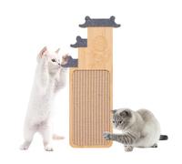 Rascador vertical para gatos, juguete para mascotas de interior, rascador de pared sin taladro, diseño que ahorra espacio para gatos aburridos, sala de estar, porche, balcón, dormitorio, hogar