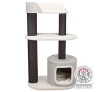 Rascador XXL Cara 128 cm blanco/gris