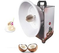 Rascador y rallador eléctrico de coco comercial de 3 velocidades, removedor de carne resistente con cubierta antipolvo de hoja para una trituración rápida y eficiente